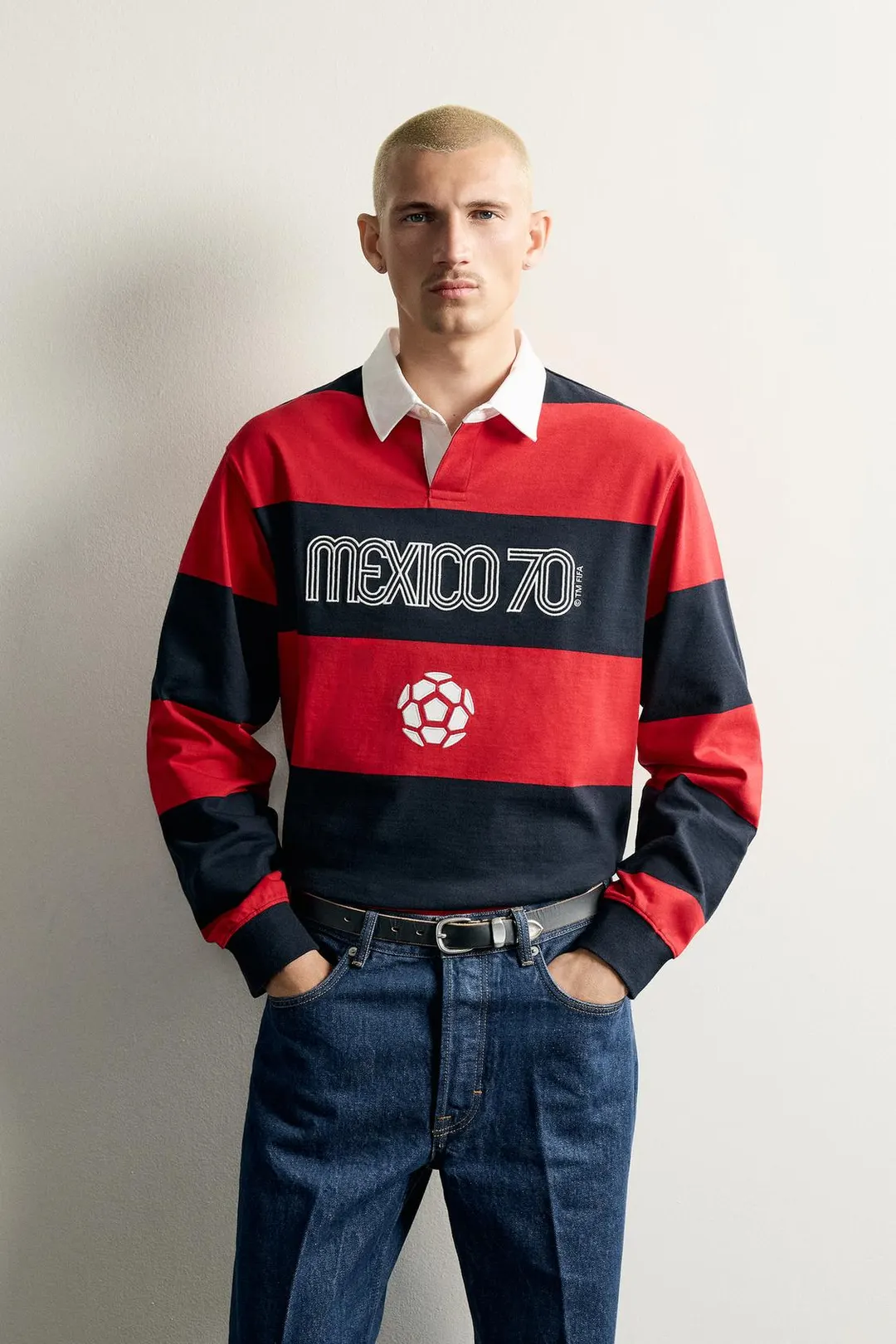 Поло в полоску Mexico 70 FIFA World Cup™ FIFA Classics, Zara