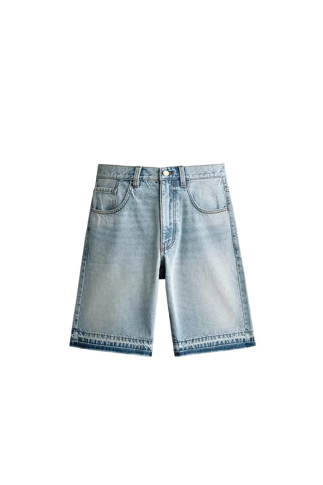 Джинсовые бермуды свободного кроя, Zara