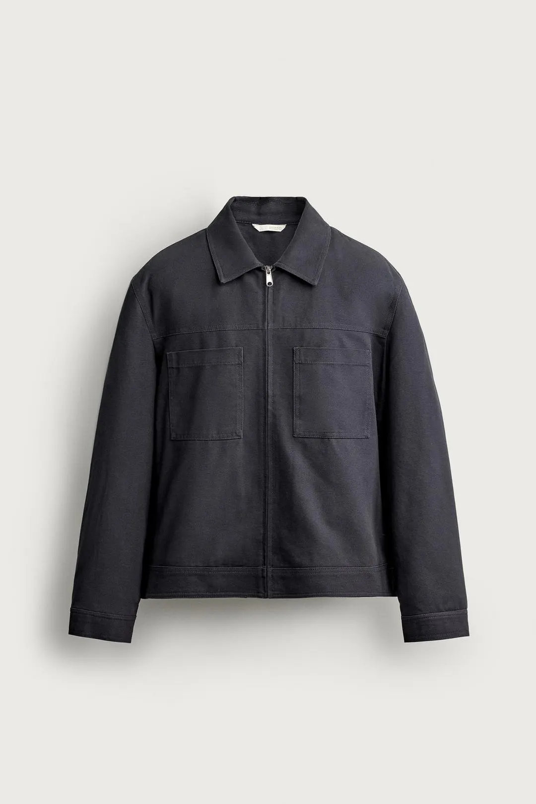 Рубашка утепленная на молнии, Zara