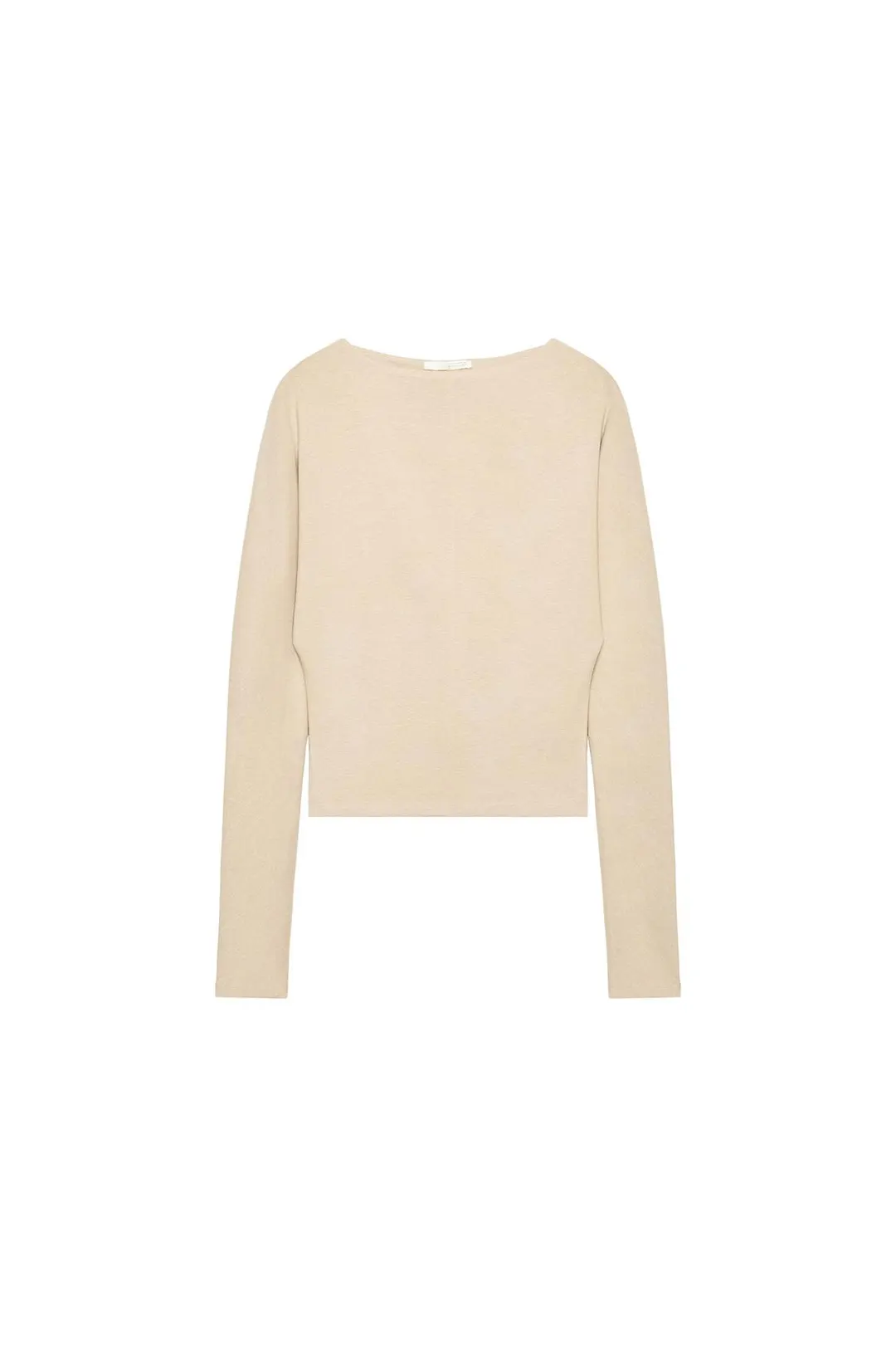 Футболка облегающего кроя с длинными рукавами, Zara