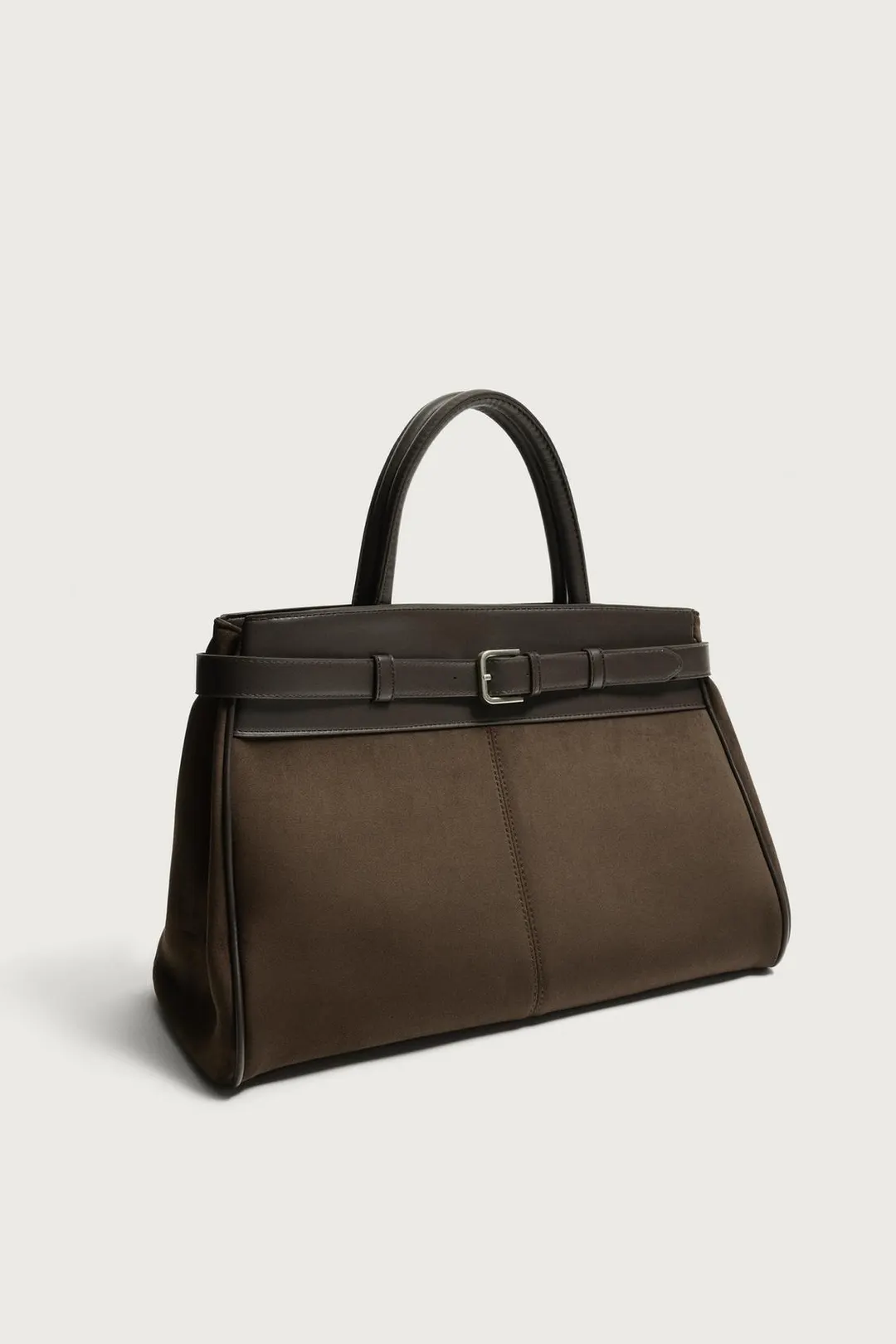 Сумка комбинированная с ремешком, Zara