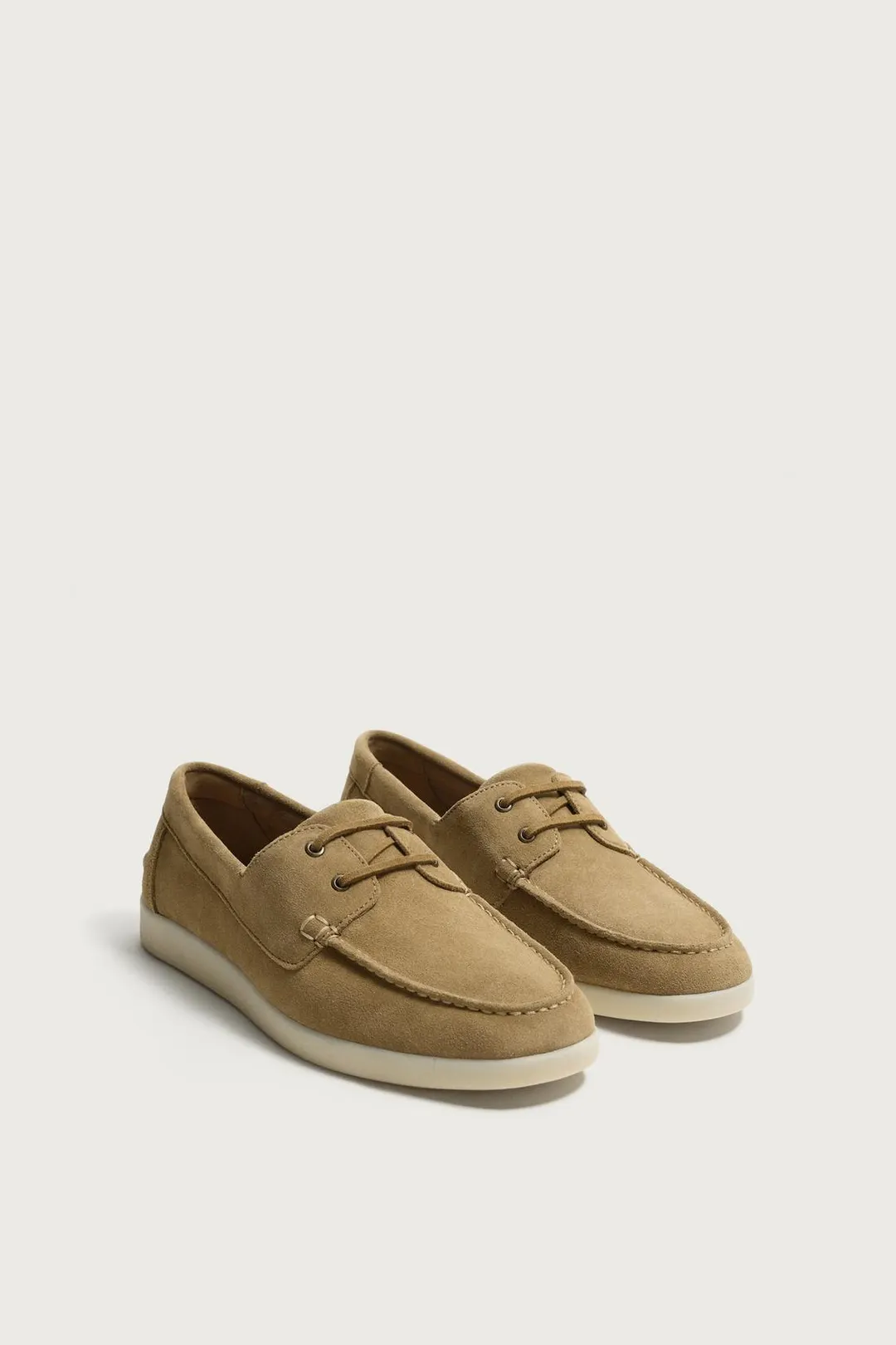Топсайдеры кожаные, Zara