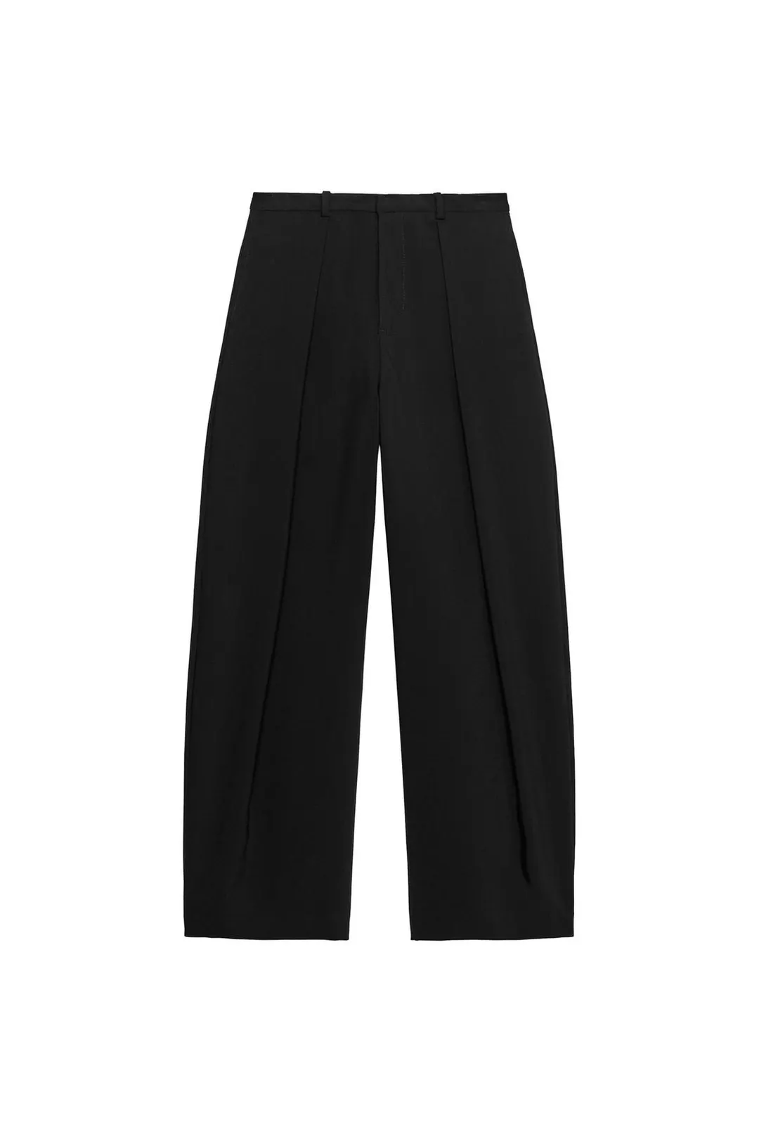 Брюки силуэта barrel с вытачками, Zara
