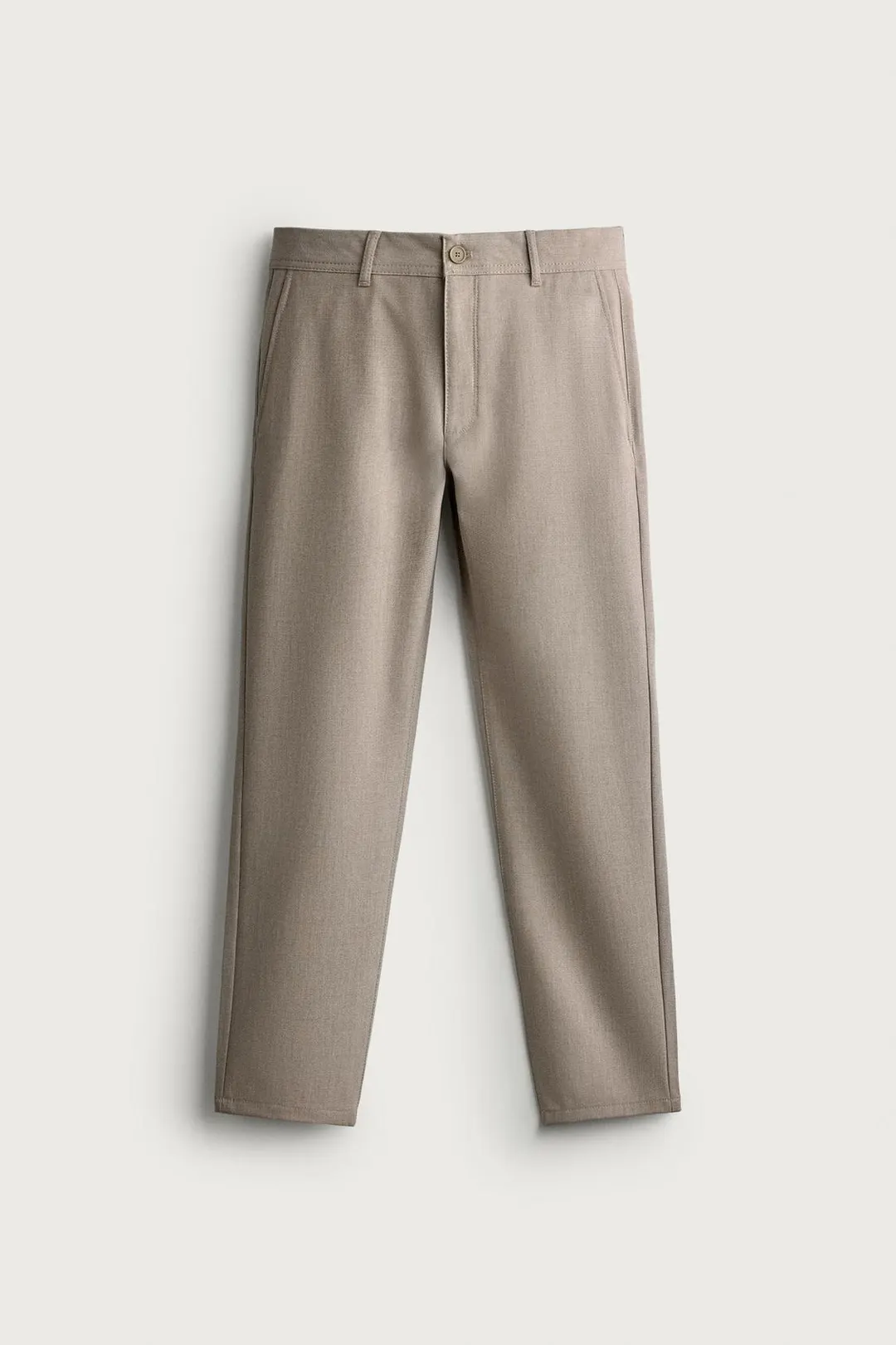Фактурные чиносы комфортного кроя, Zara