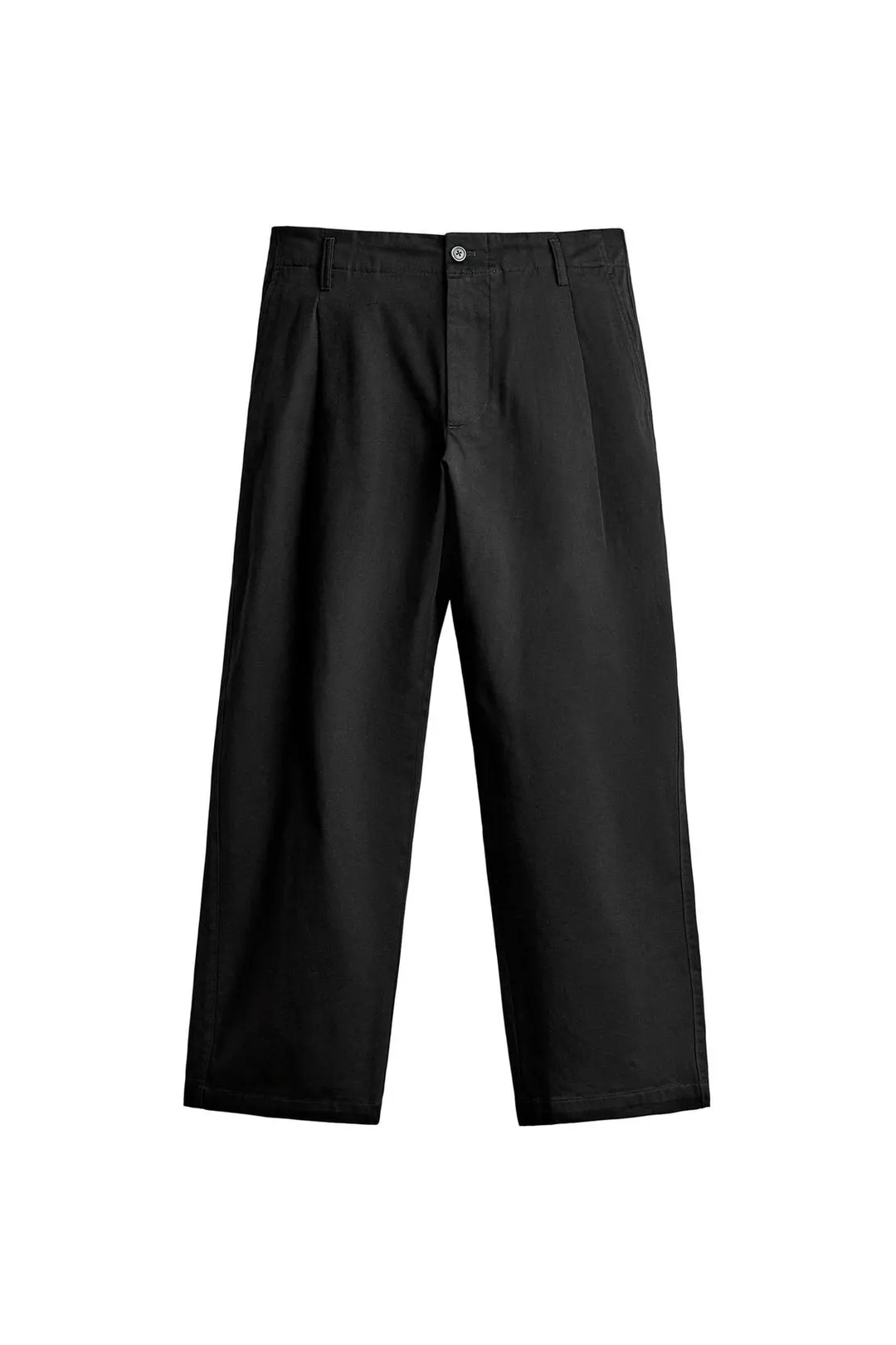 Чиносы свободного кроя со складками, Zara
