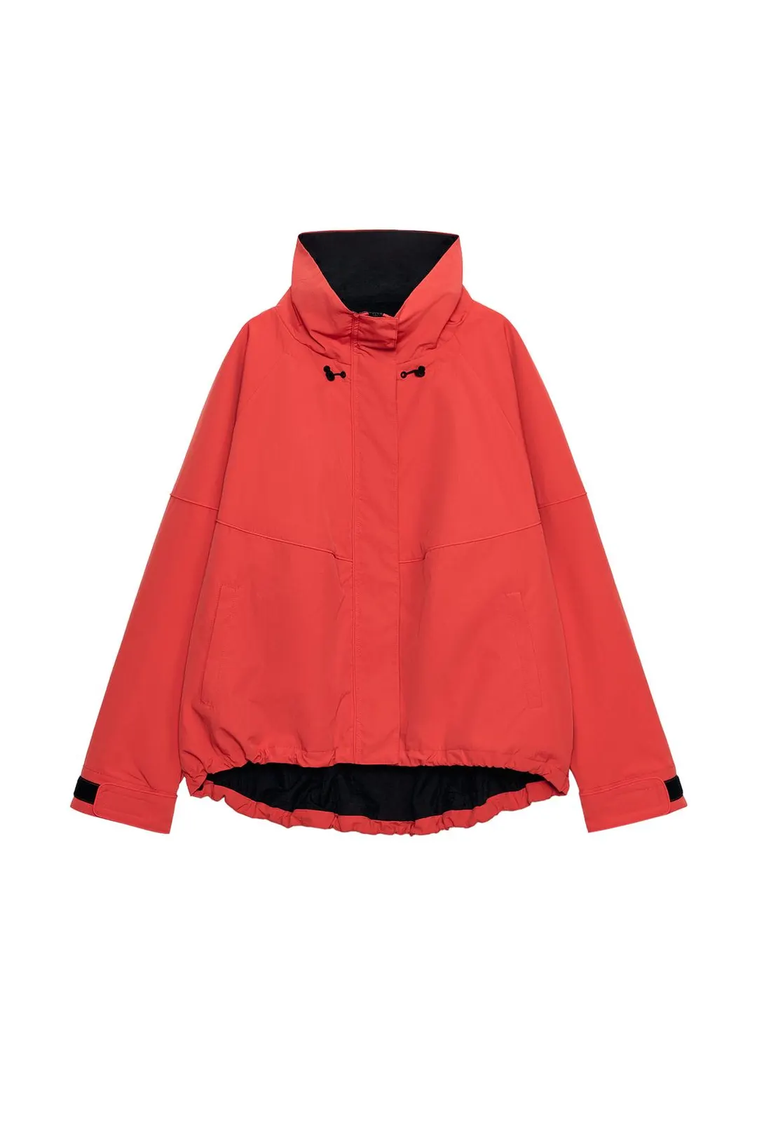Технологичная куртка с фиксаторами, Zara