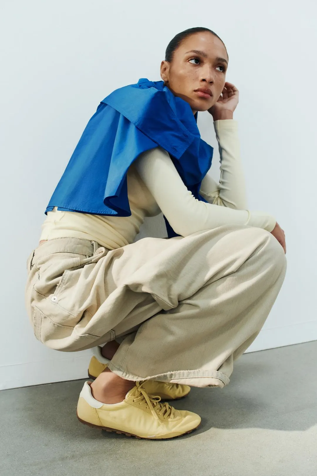 Кроссовки с укрепленным задником, Zara