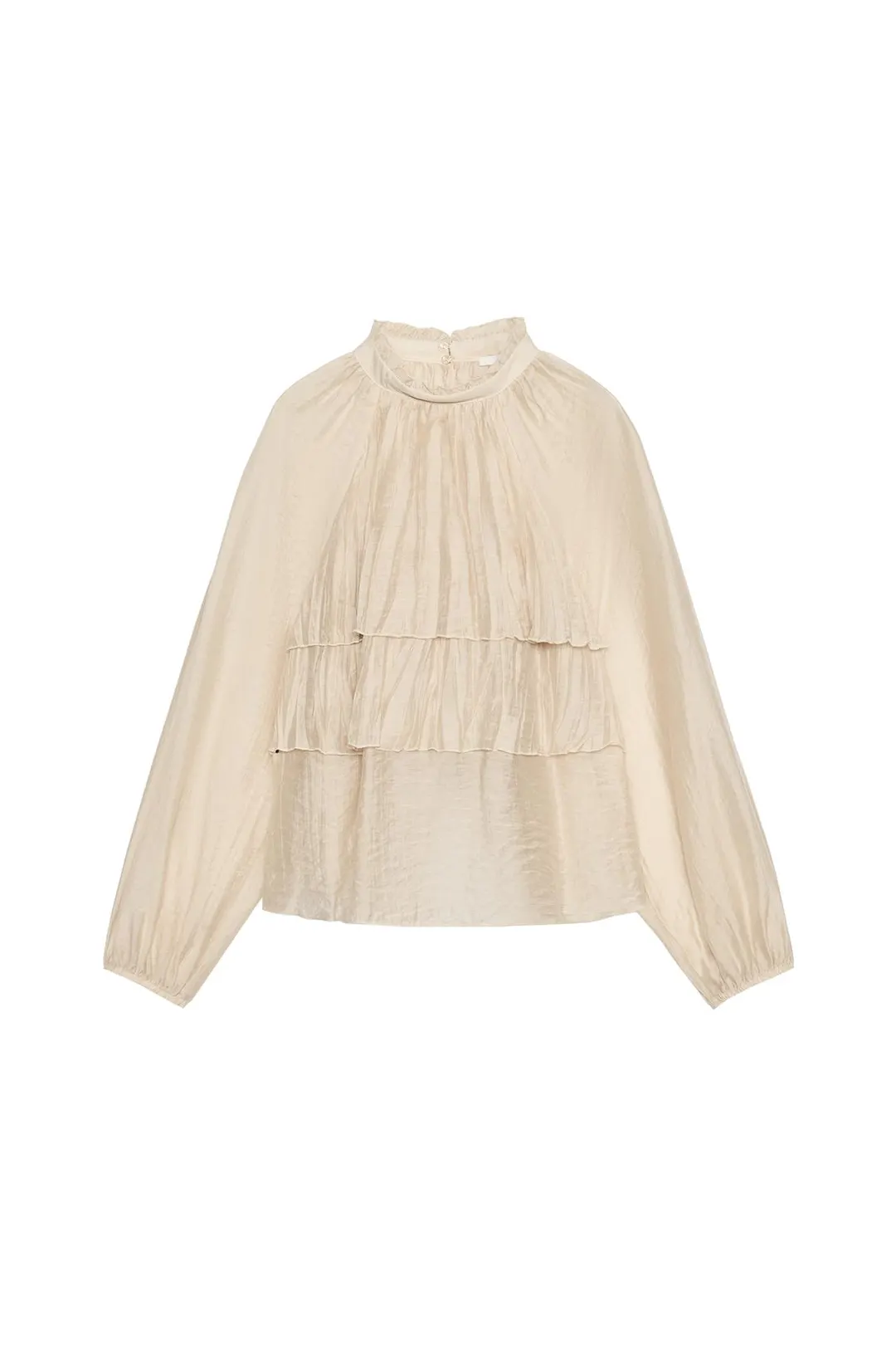 Блузка с оборками, Zara