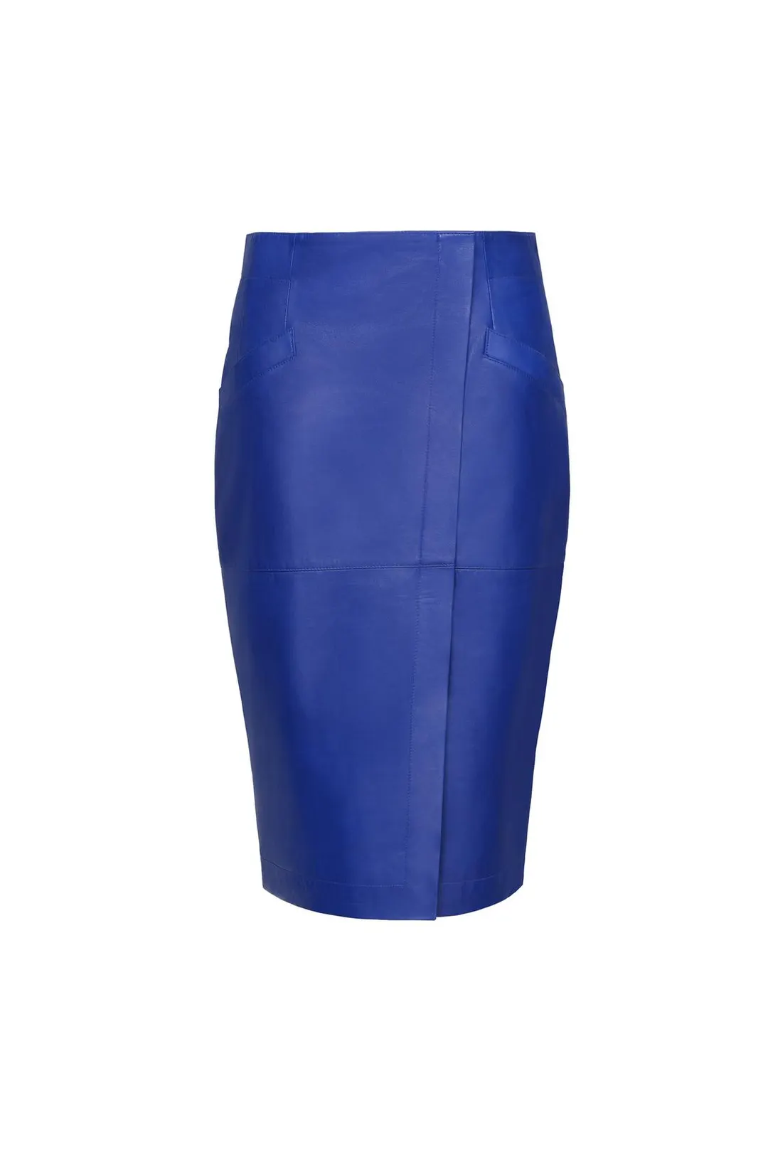 Кожаная юбка миди Limited Edition, Zara