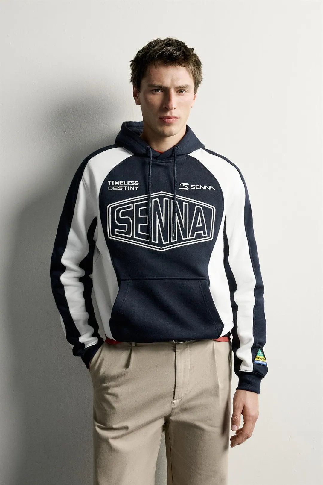 Худи с вышивкой AYRTON SENNA © SENNA BRANDS, Zara