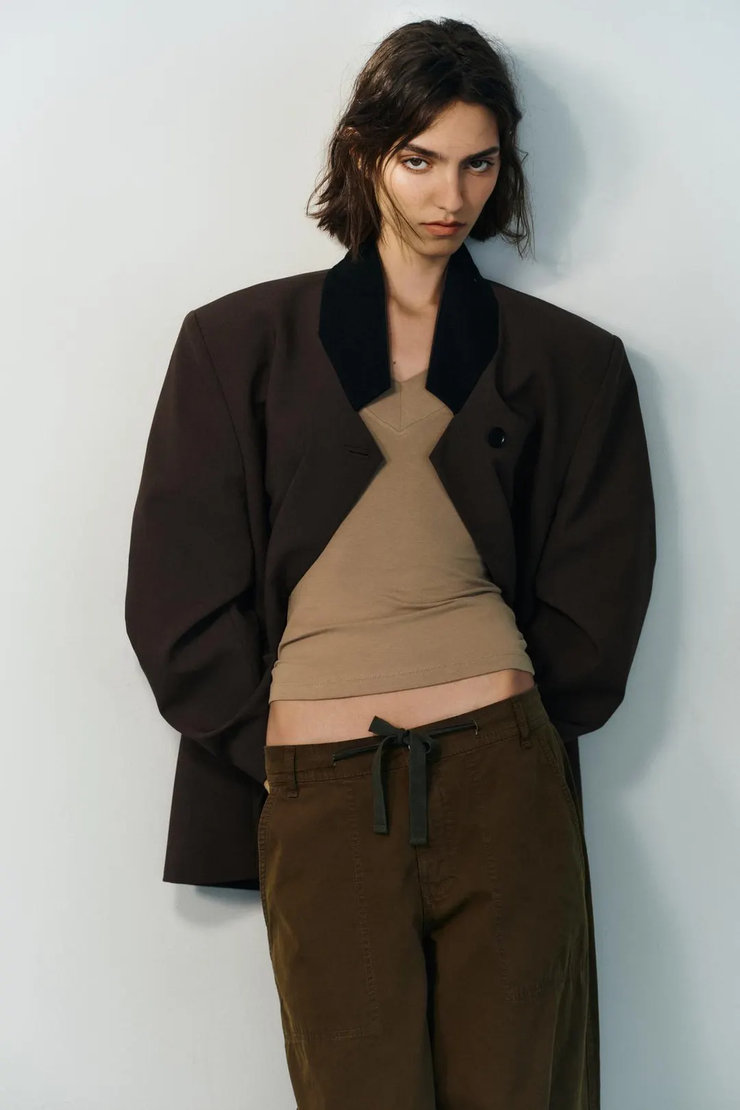 Брюки карго оверсайз, Zara
