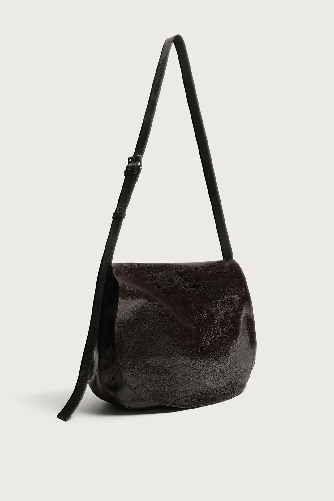 Кожаная сумка на плечо, Zara