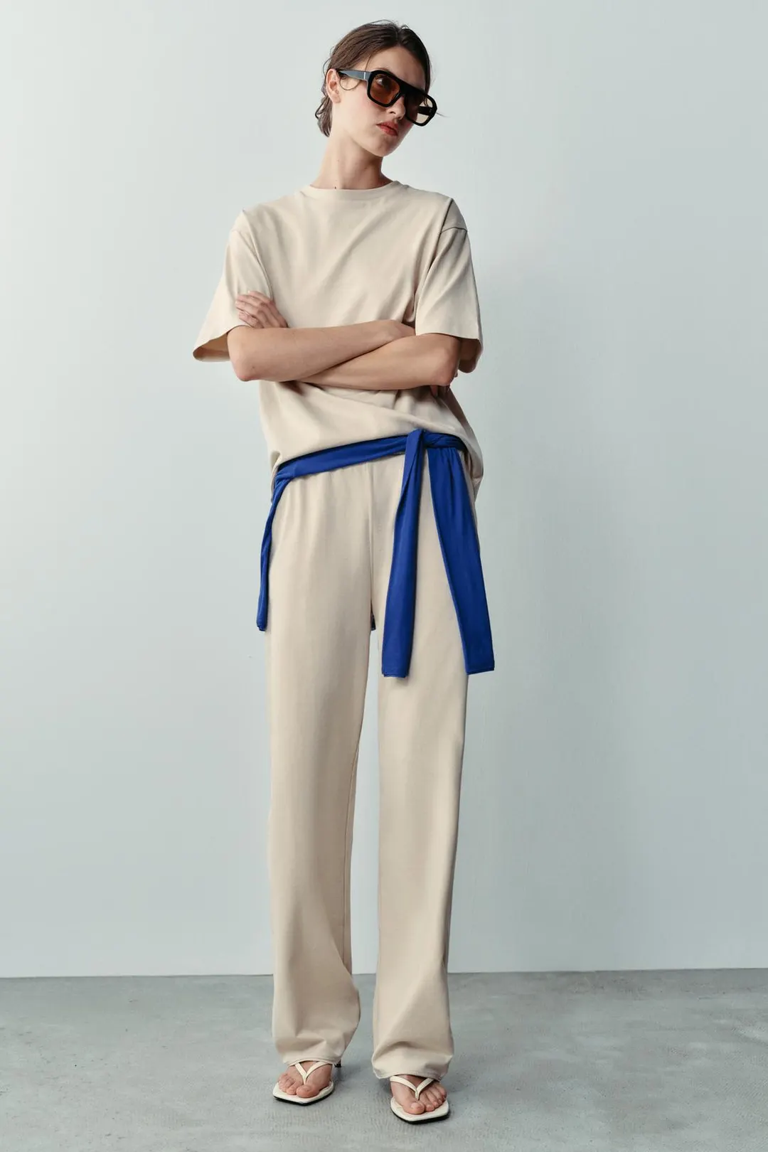 Футболка с круглым вырезом, Zara