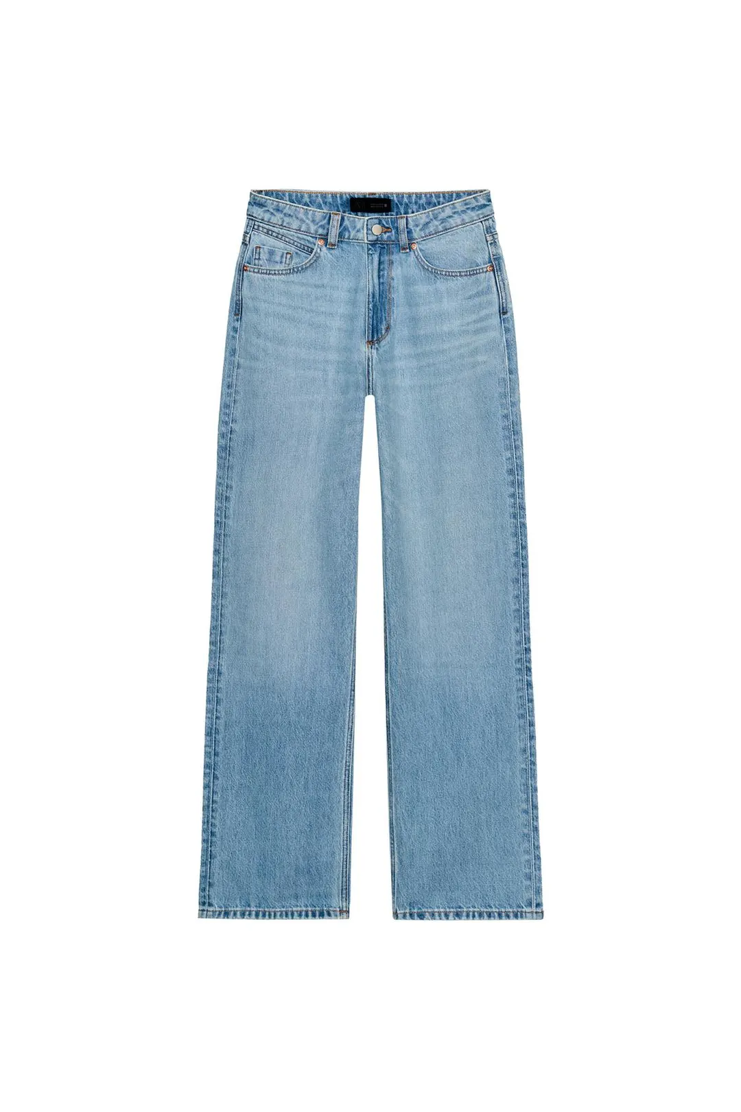 Джинсы классического кроя с высокой посадкой Z1975, Zara