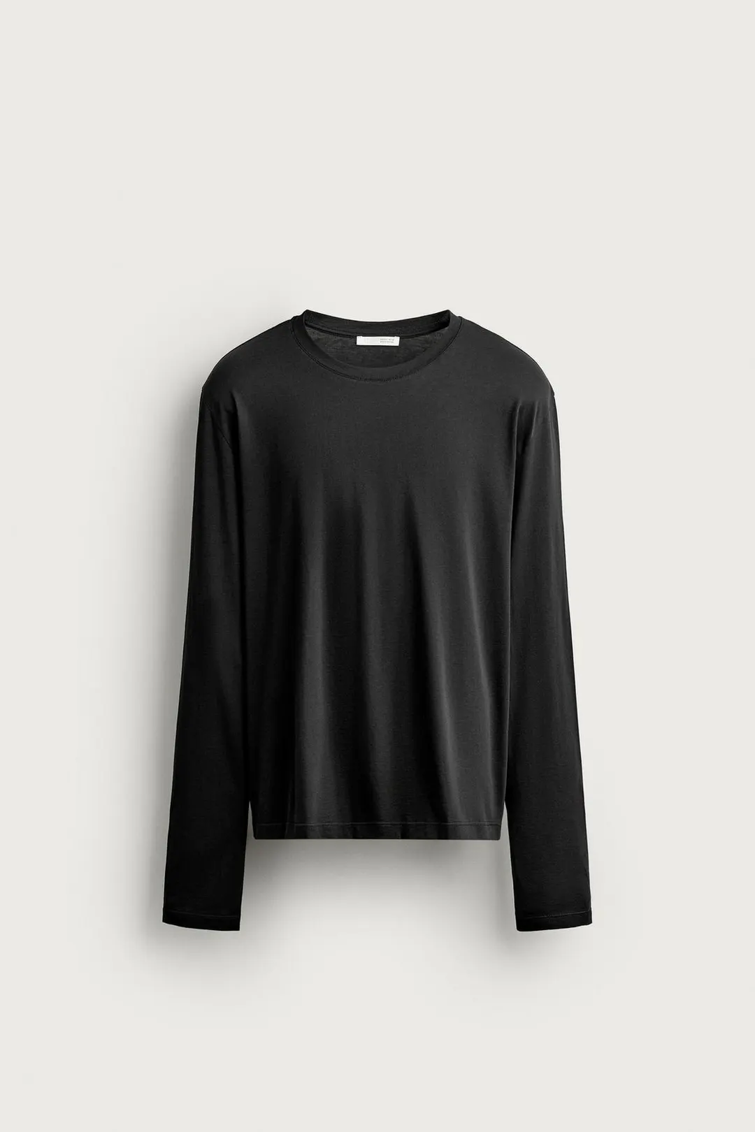 Футболка свободного кроя с длинными рукавами, Zara