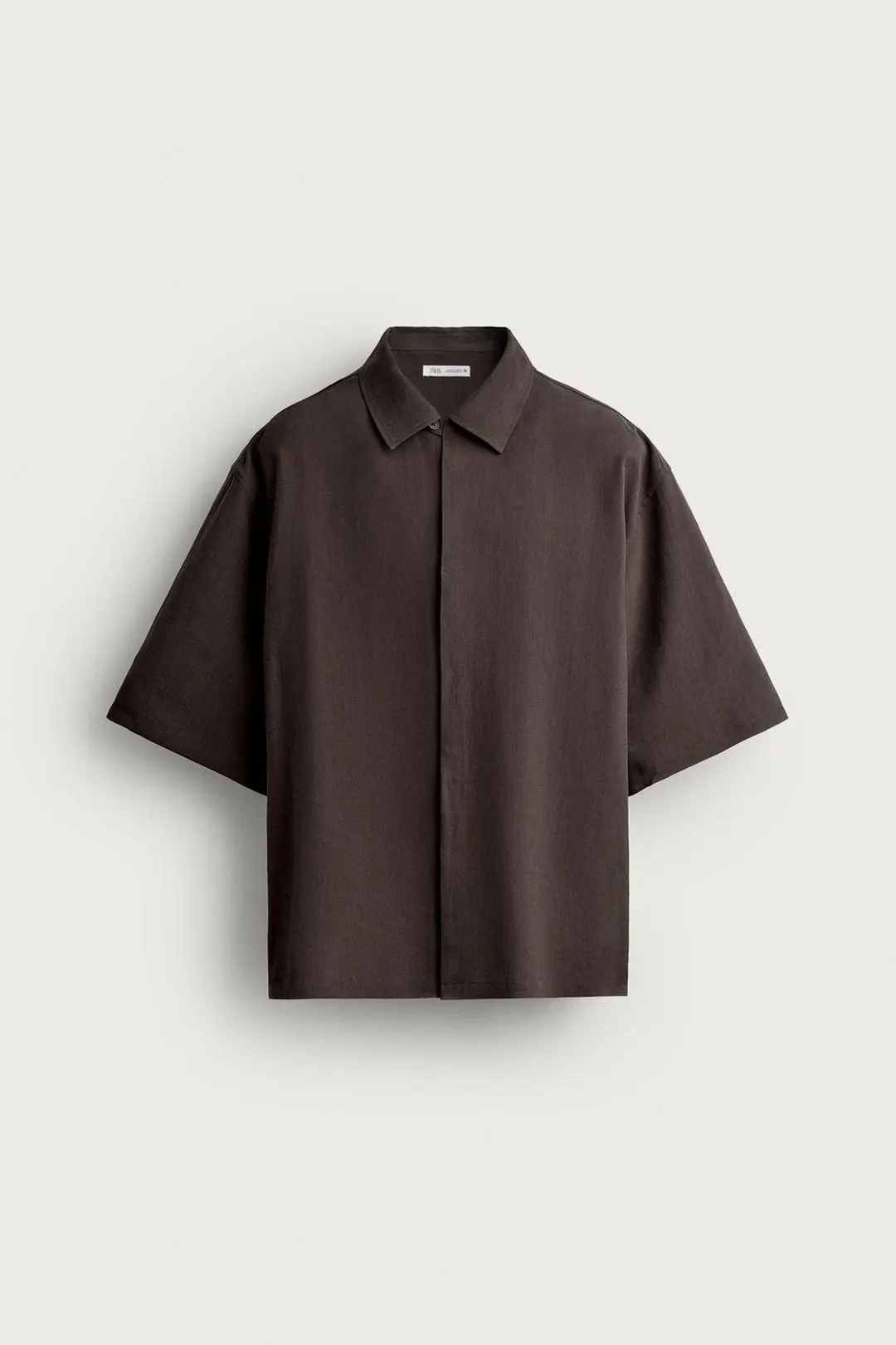 Струящаяся рубашка свободного кроя, Zara