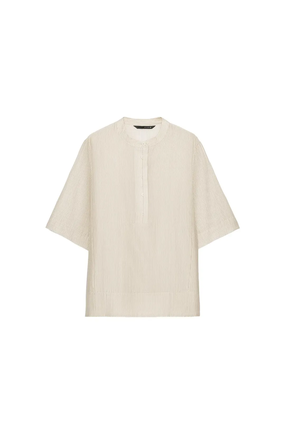 Струящаяся блузка ZW Collection с короткими рукавами, Zara