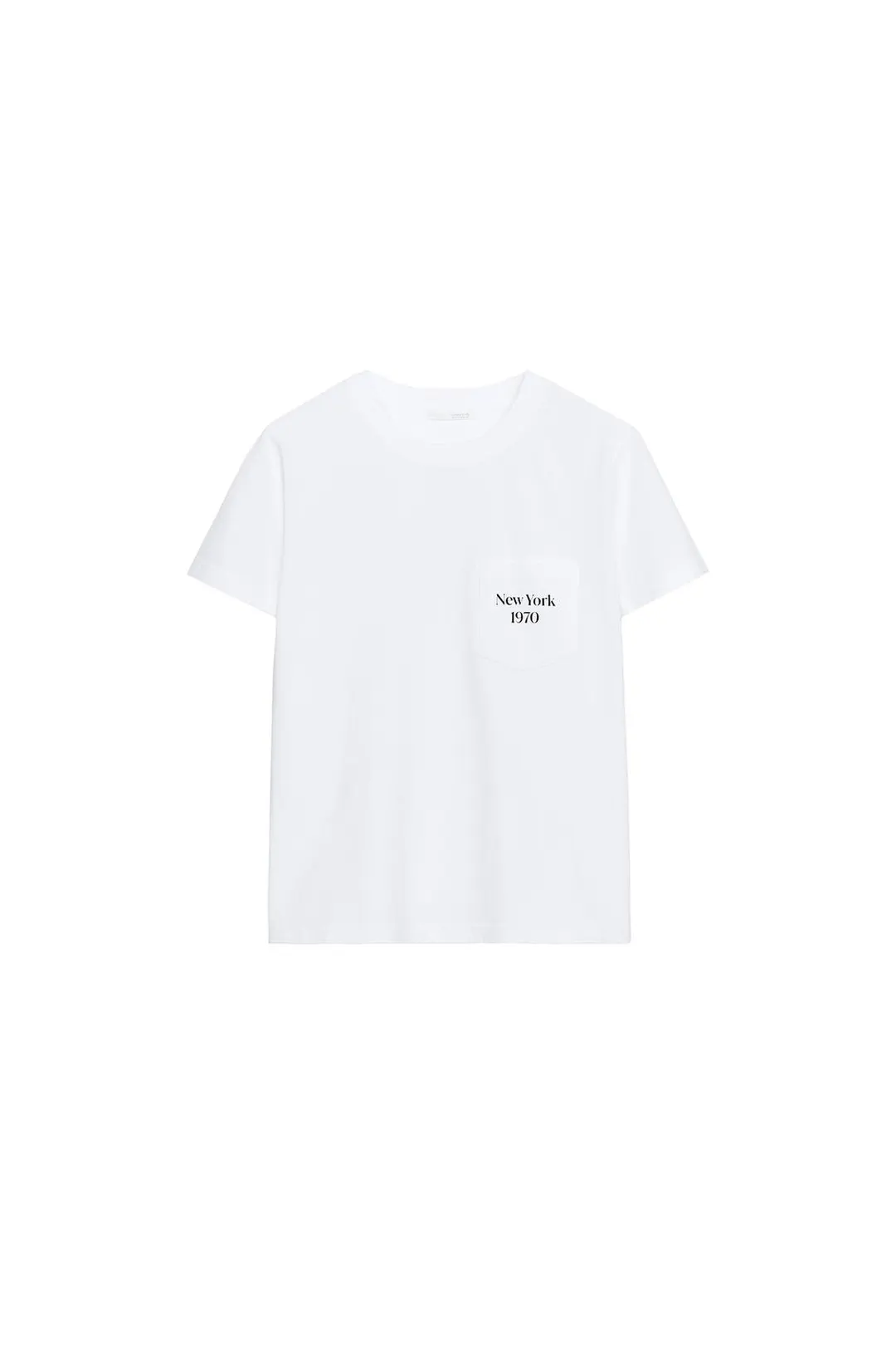 Футболка с карманом и надписью, Zara