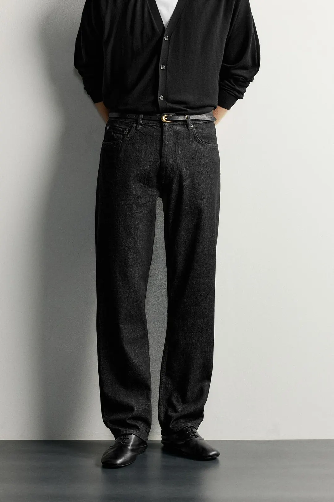Прямые джинсы из смесового хлопка, Zara