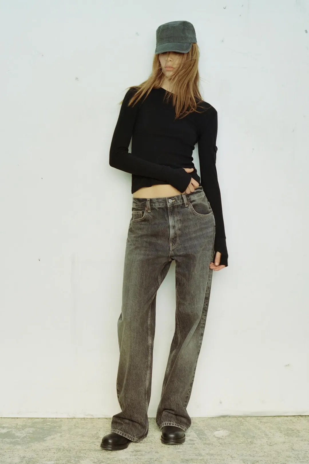 Футболка из 100% хлопка с карманом, Zara