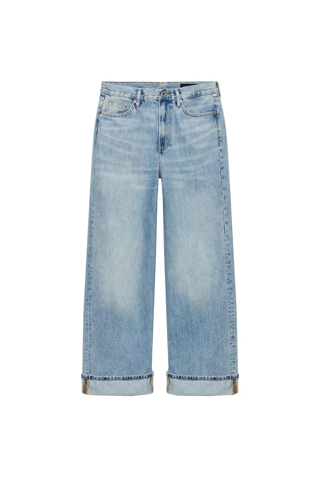 Мешковатые джинсы ZW Collection со средней посадкой, Zara