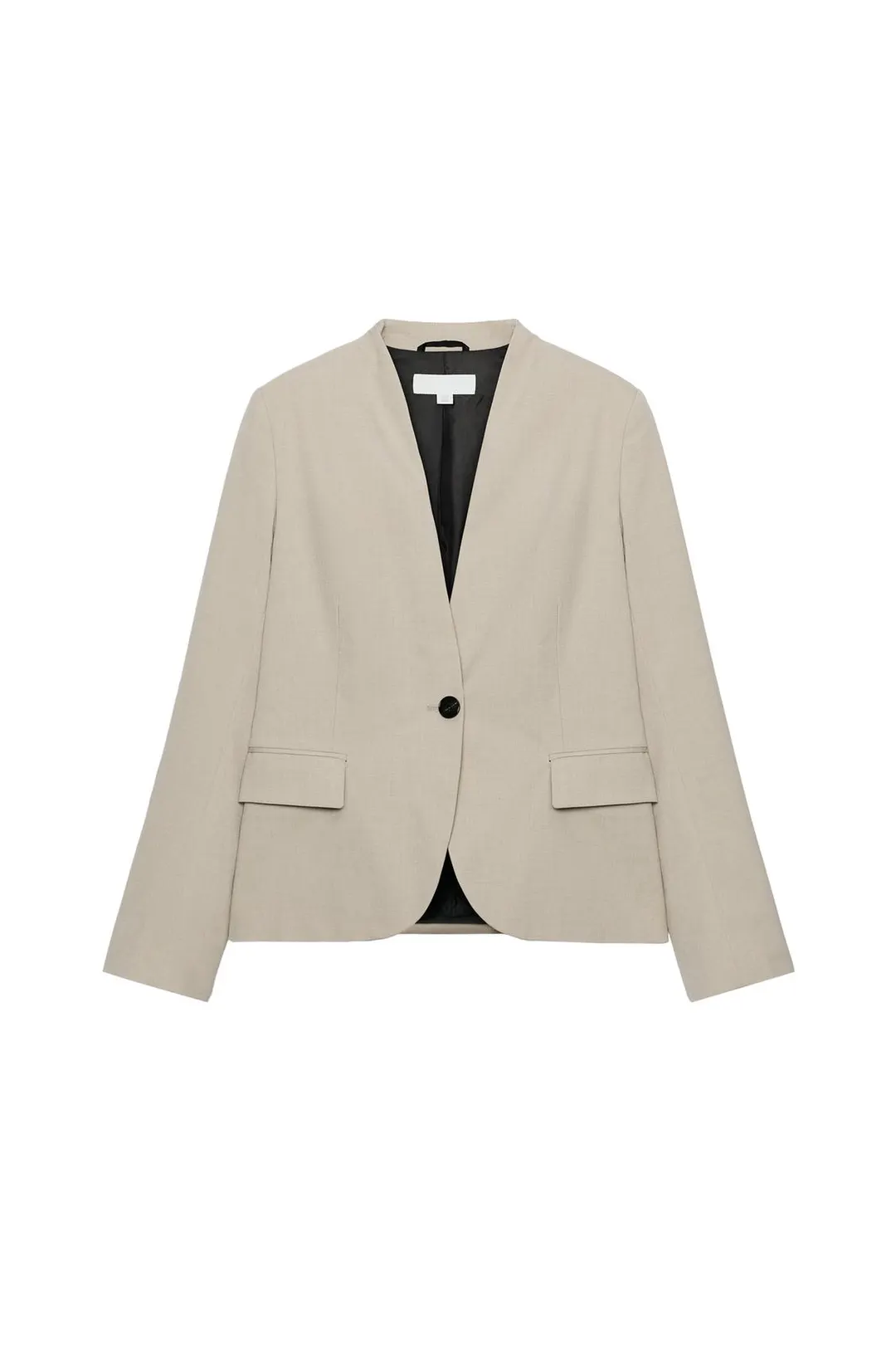 Блейзер костюмного кроя с подплечниками, Zara