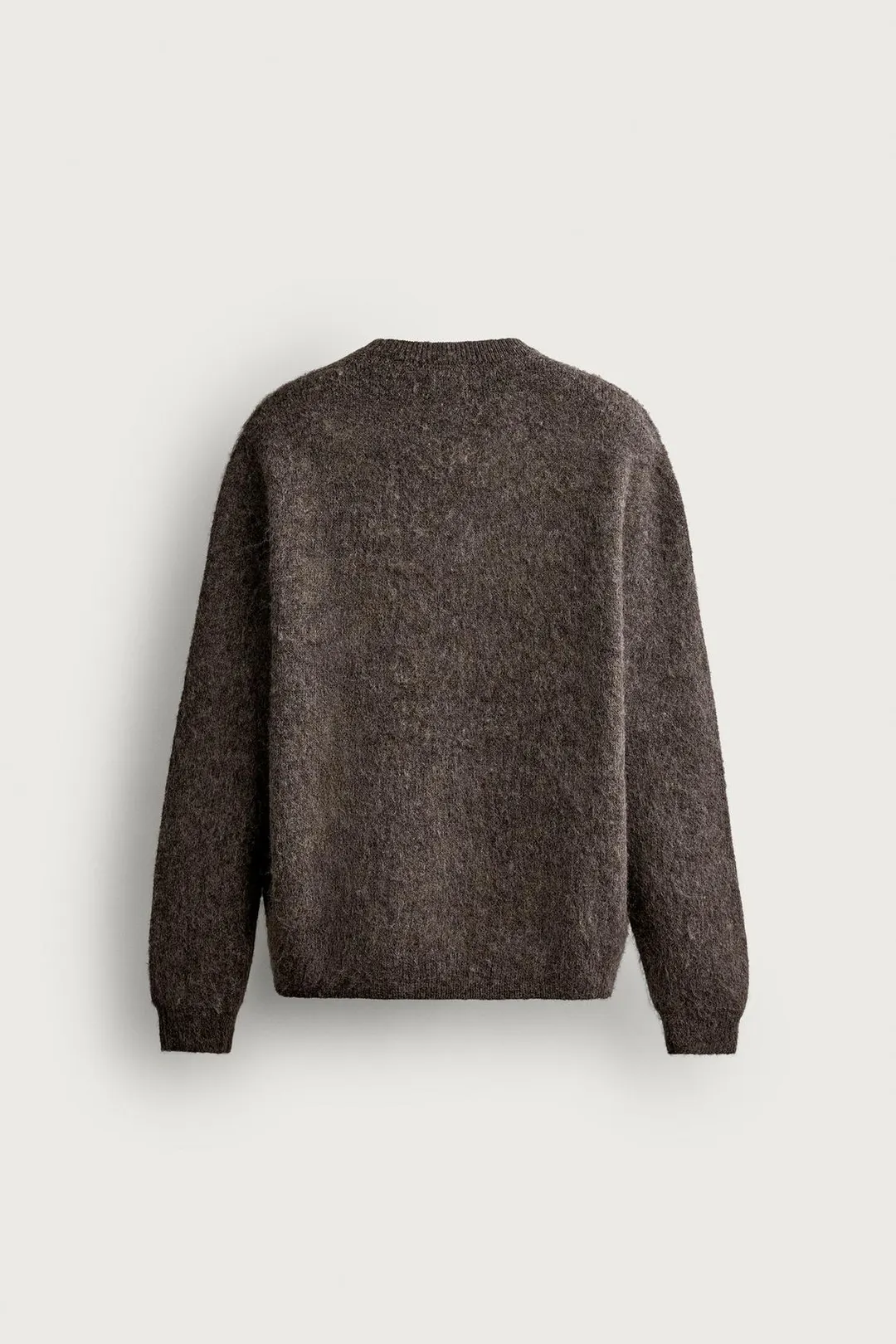 Джемпер прямого кроя с ворсистой отделкой, Zara