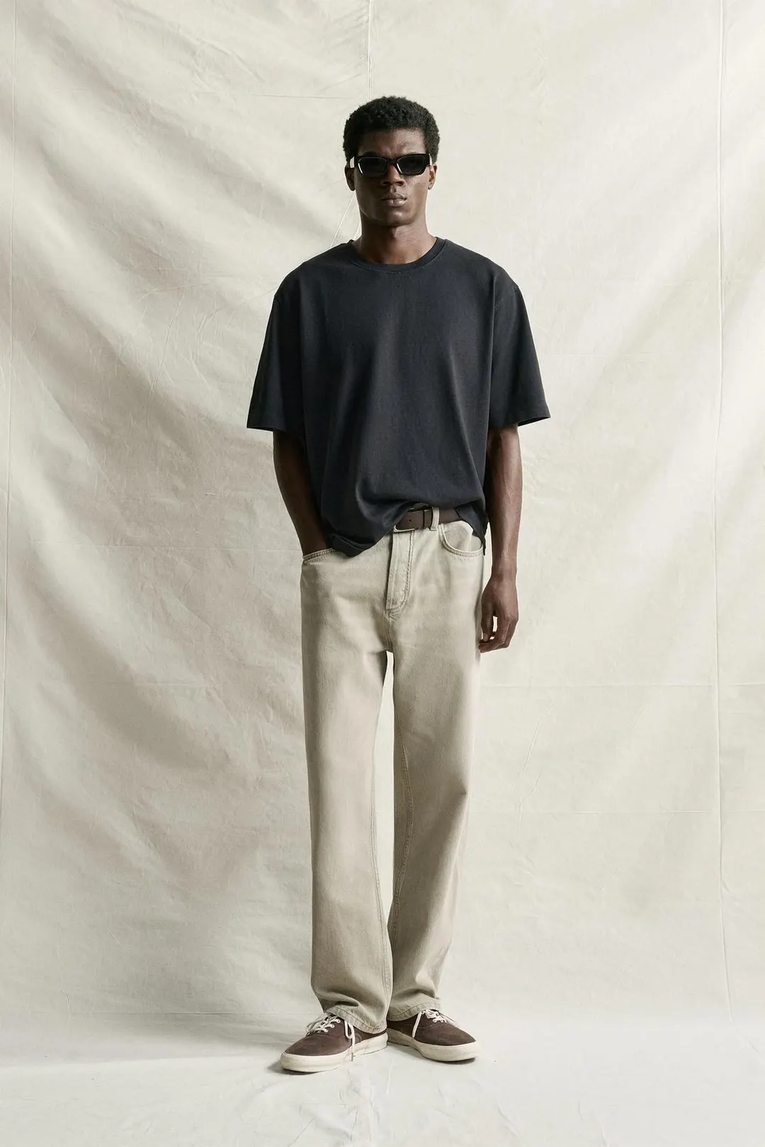 Плотная футболка с короткими рукавами, Zara