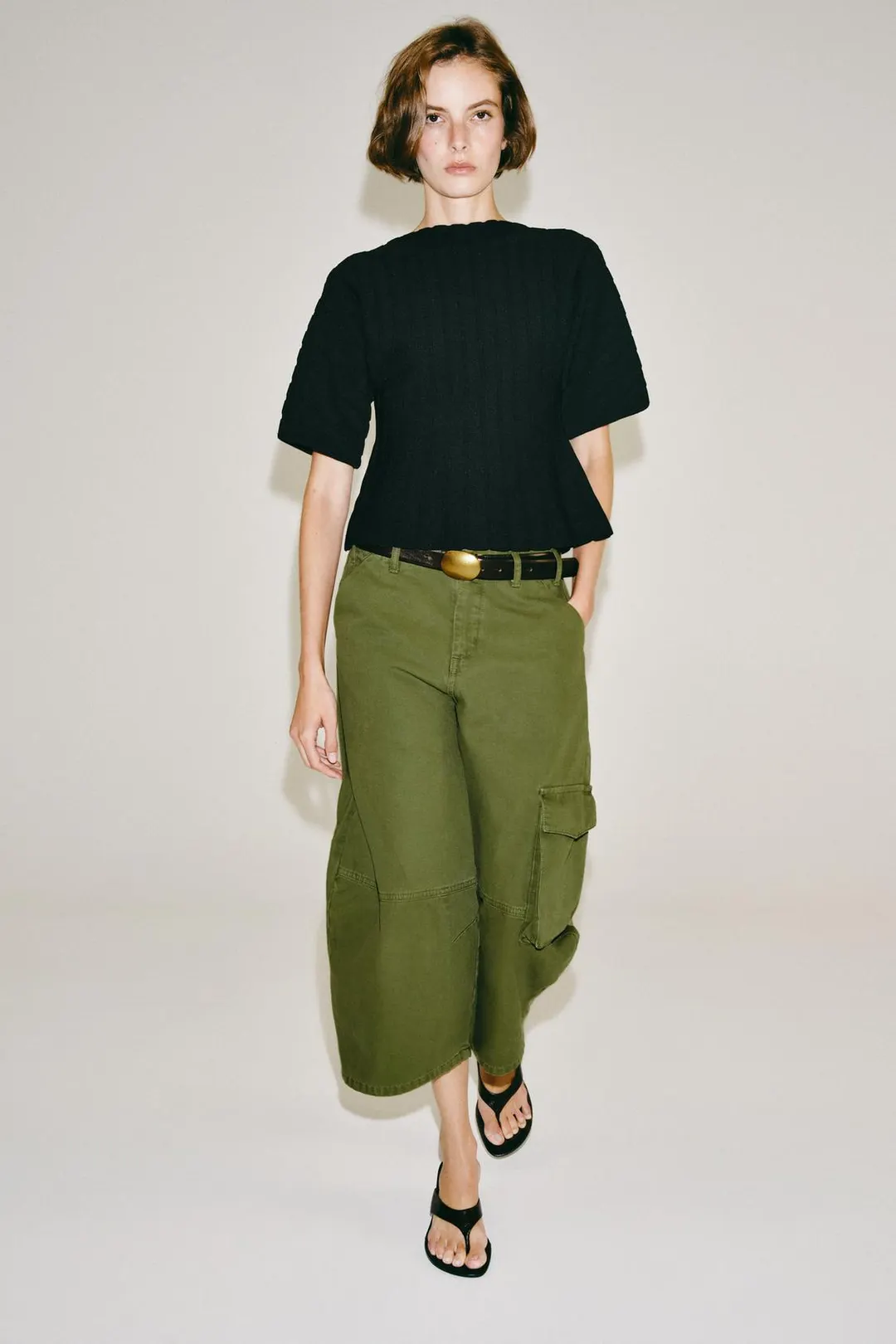 Топ в рубчик, Zara