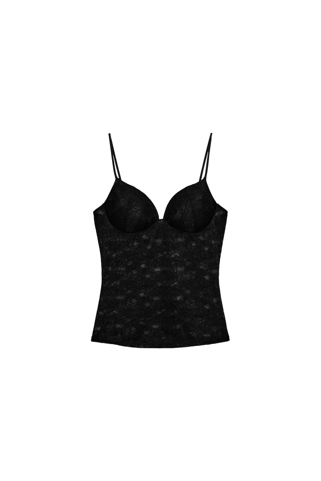 Топ кружевной на бретелях, Zara