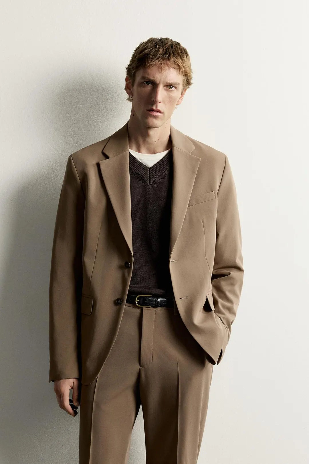 Комфортный костюмный блейзер, Zara