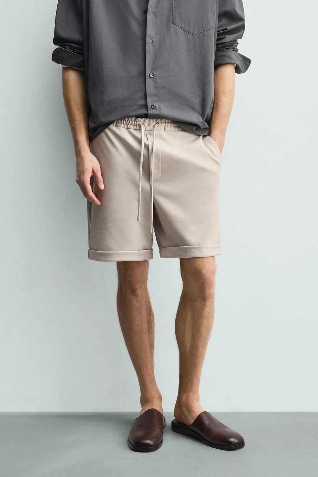 Бермуды regular fit Comfort, Zara