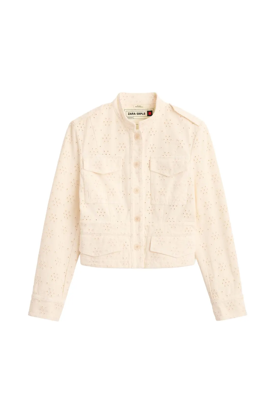 Жакет с вышивкой шифли, Zara