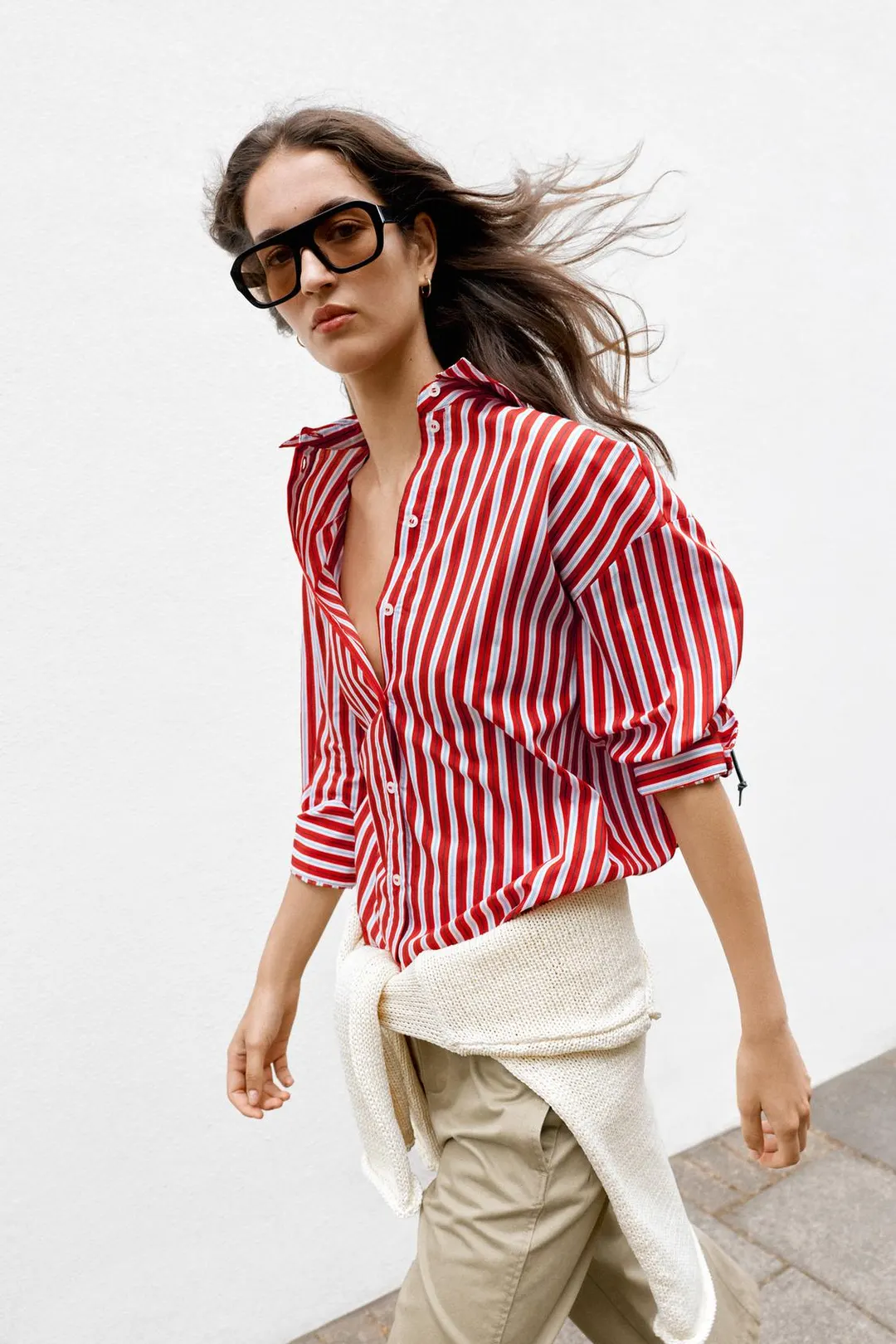 Рубашка в полоску, Zara