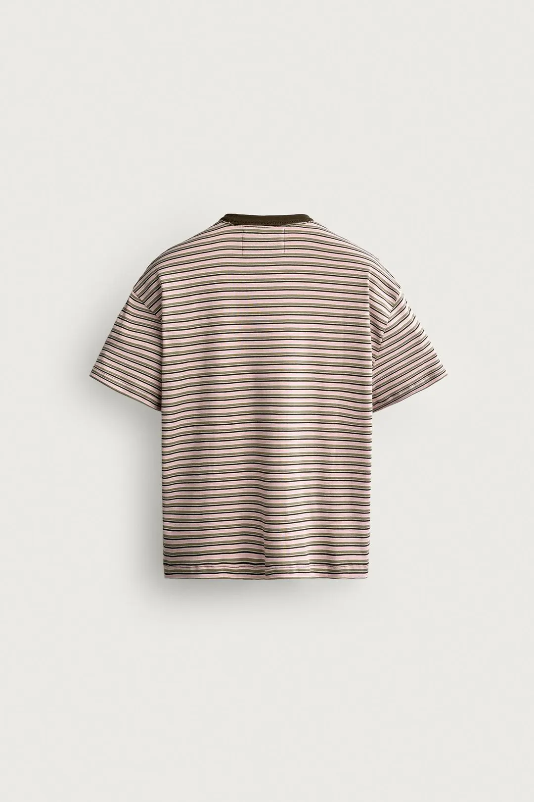 Футболка укороченного кроя в полоску, Zara