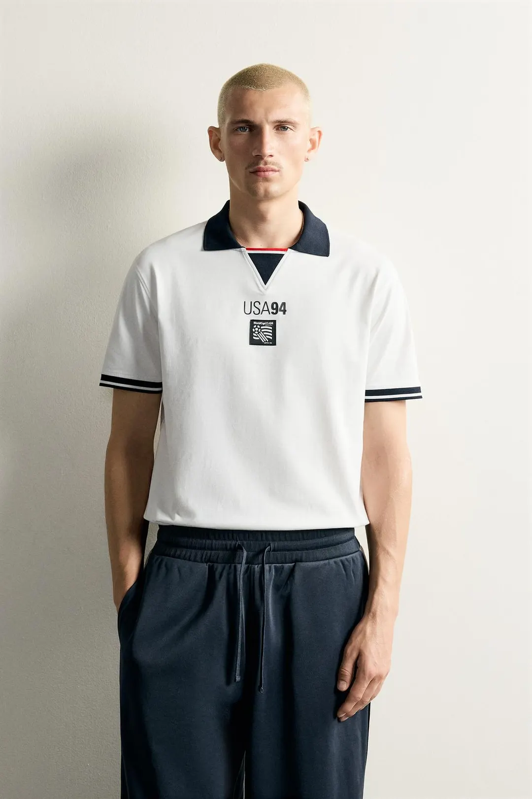 Контрастное поло USA 94 FIFA World Cup™ FIFA Classics, Zara