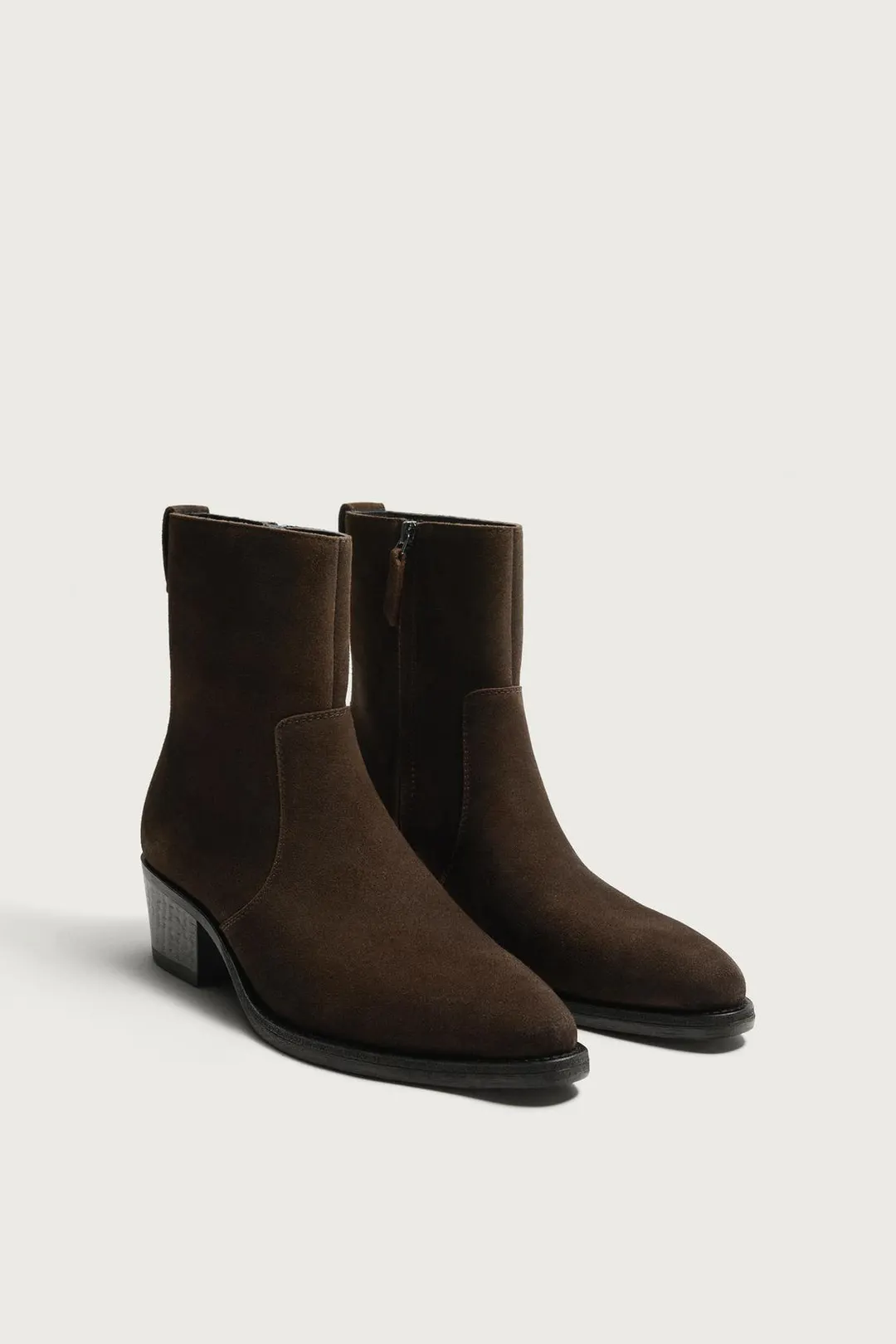 Кожаные сапоги, Zara