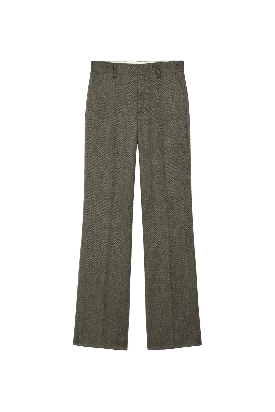 Структурированные брюки клеш, Zara
