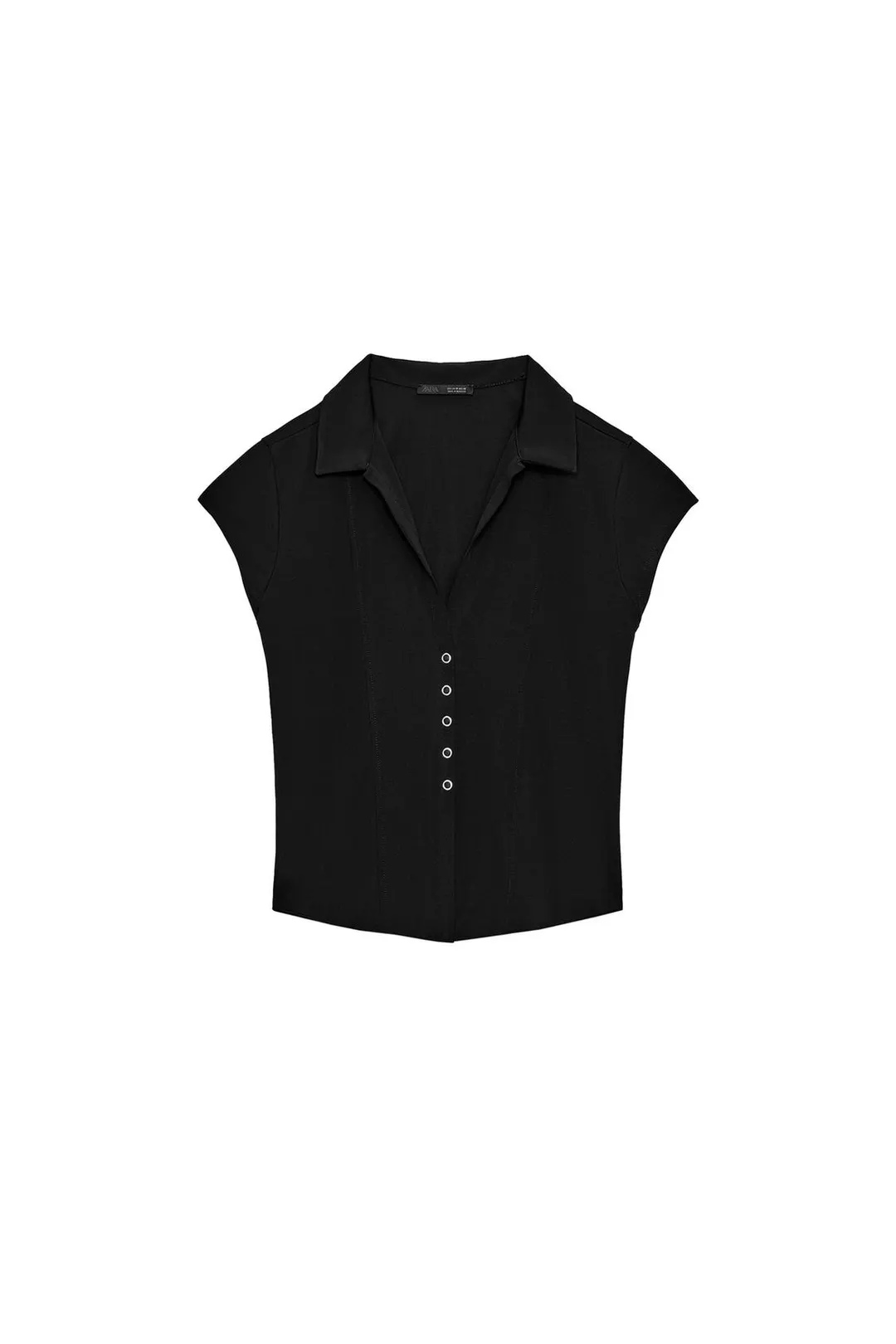 Топ рубашечного кроя, Zara