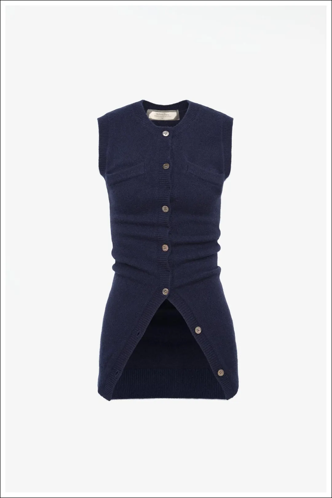 Вязаный жилет из 100% кашемира Limited Edition, Zara
