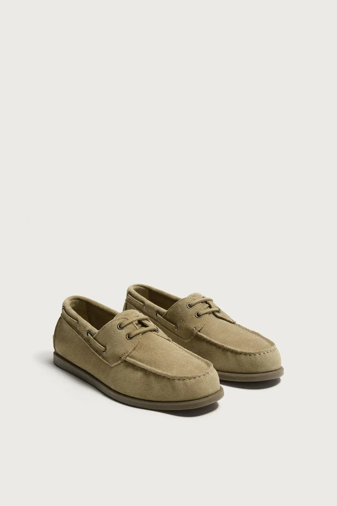 Топсайдеры кожаные, Zara