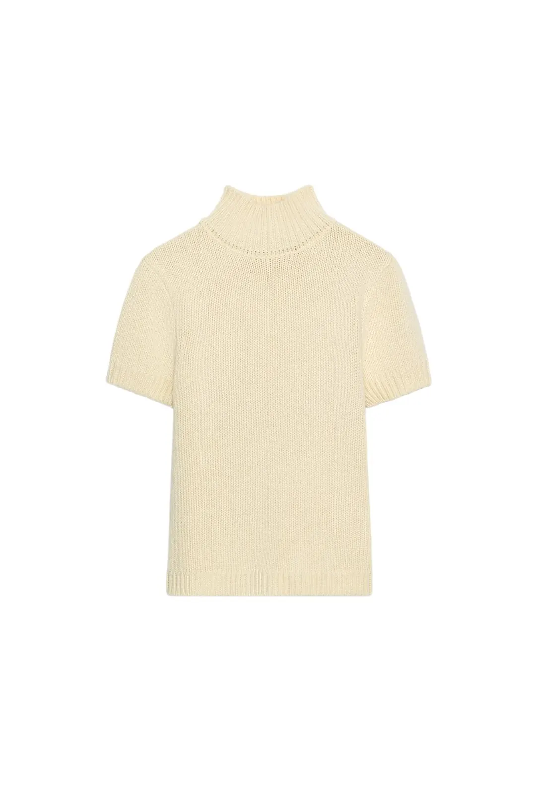 Вязаный свитер с короткими рукавами, Zara