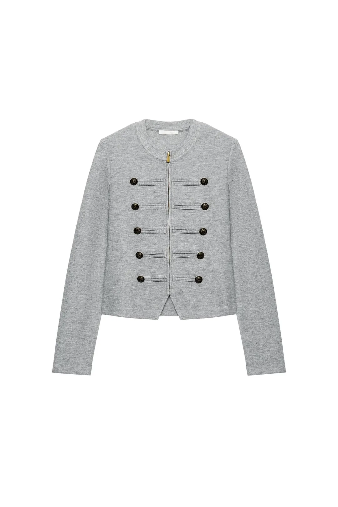 Куртка с застежкой в китайском стиле, Zara