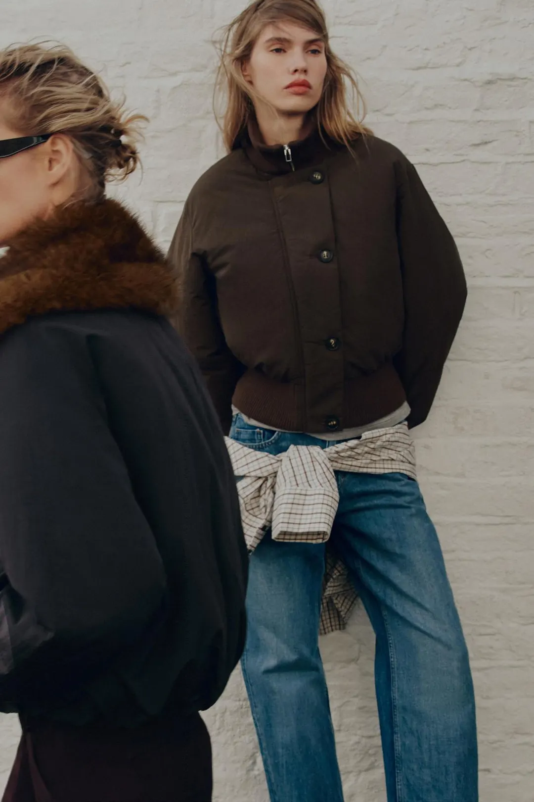 Комбинированный утепленный водоотталкивающий анорак, Zara