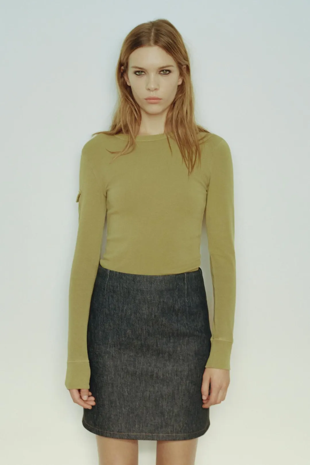 Юбка джинсовая TRF, Zara