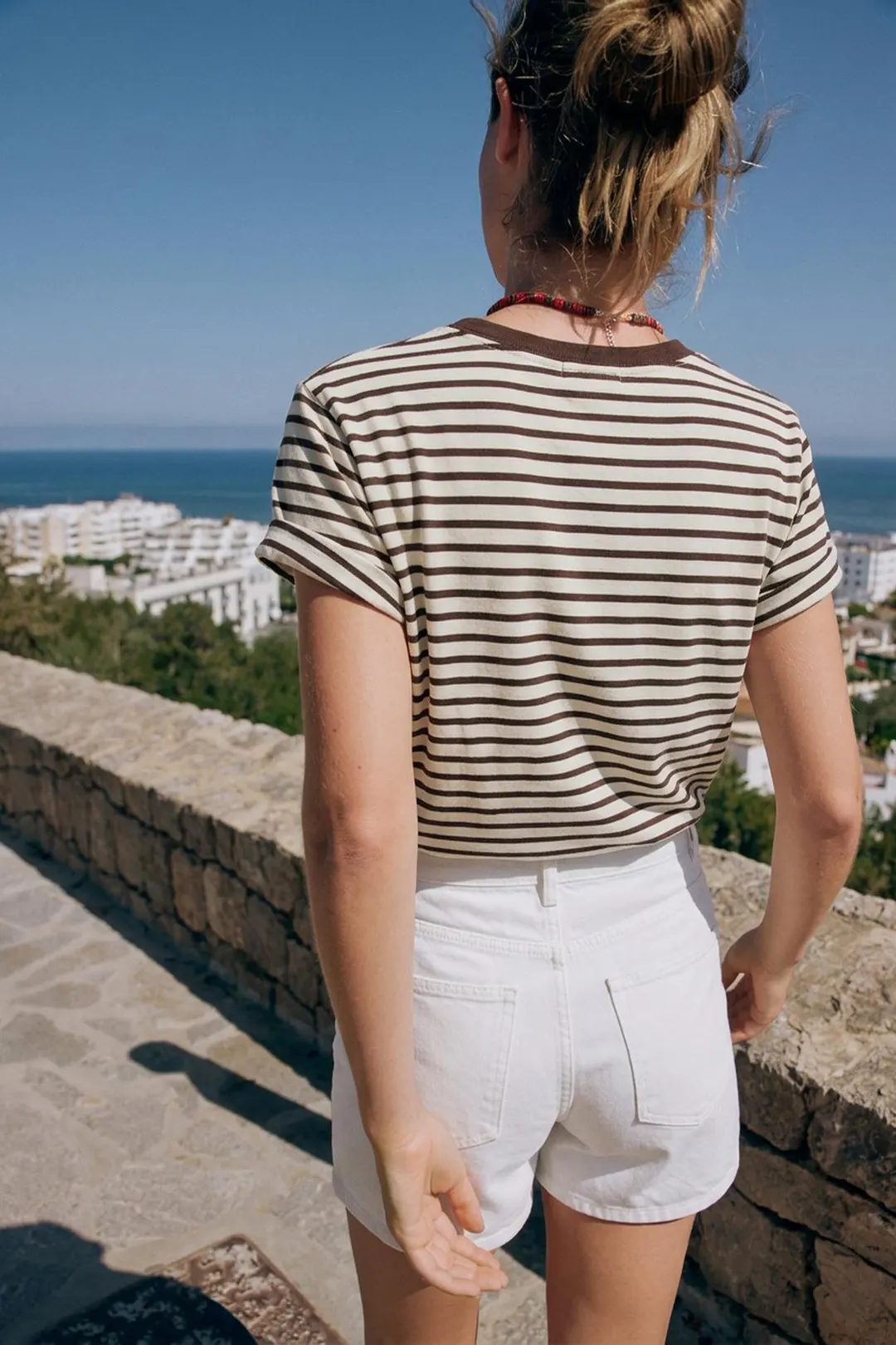Футболка из фактурного хлопка, Zara
