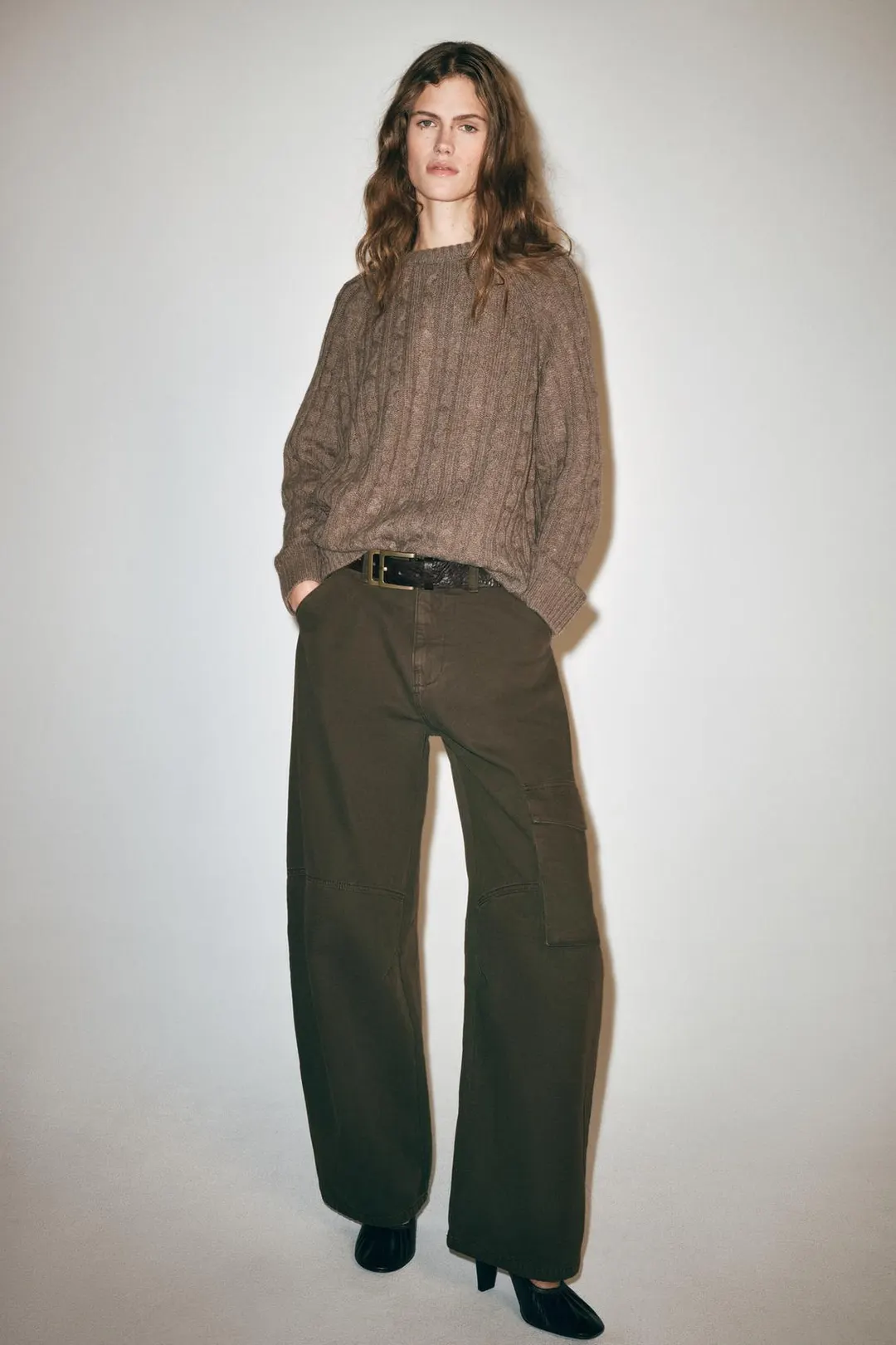 Брюки карго ZW Collection, Zara