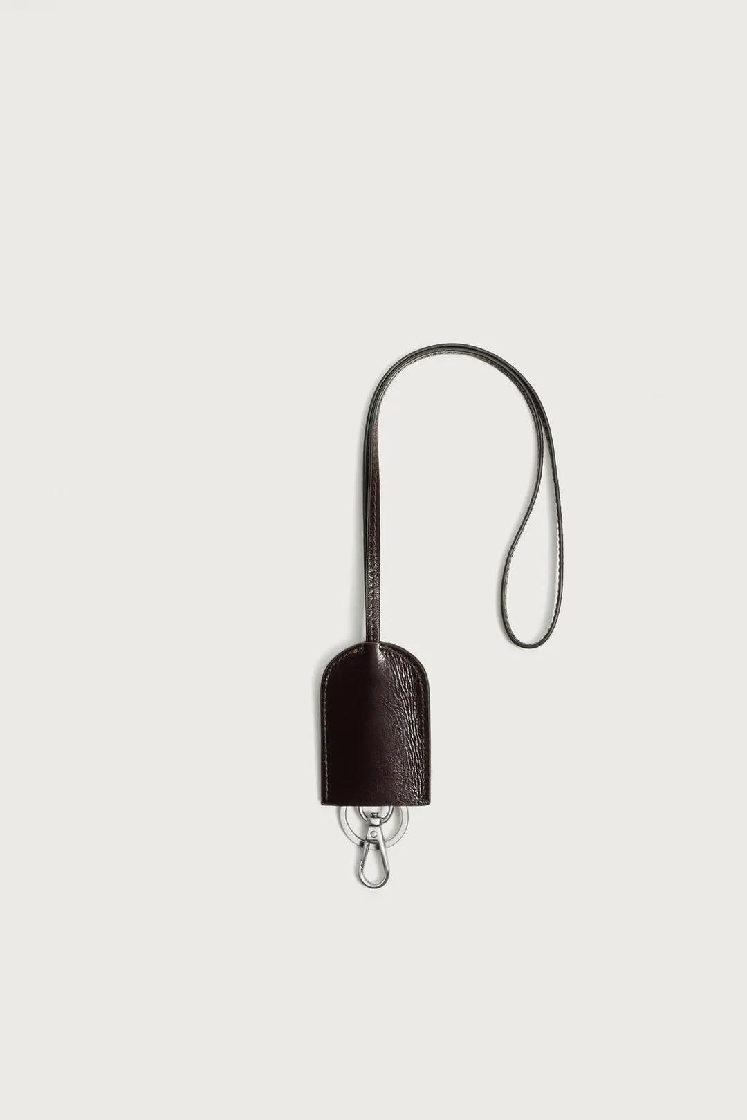 Брелок кожаный с подвеской, Zara