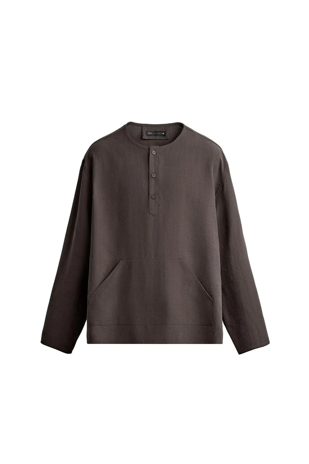 Поло хенли с карманами, Zara