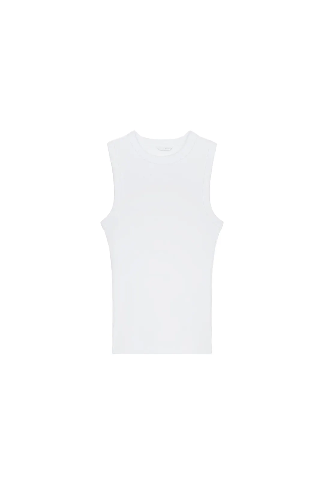 Топ в рубчик на бретелях, Zara